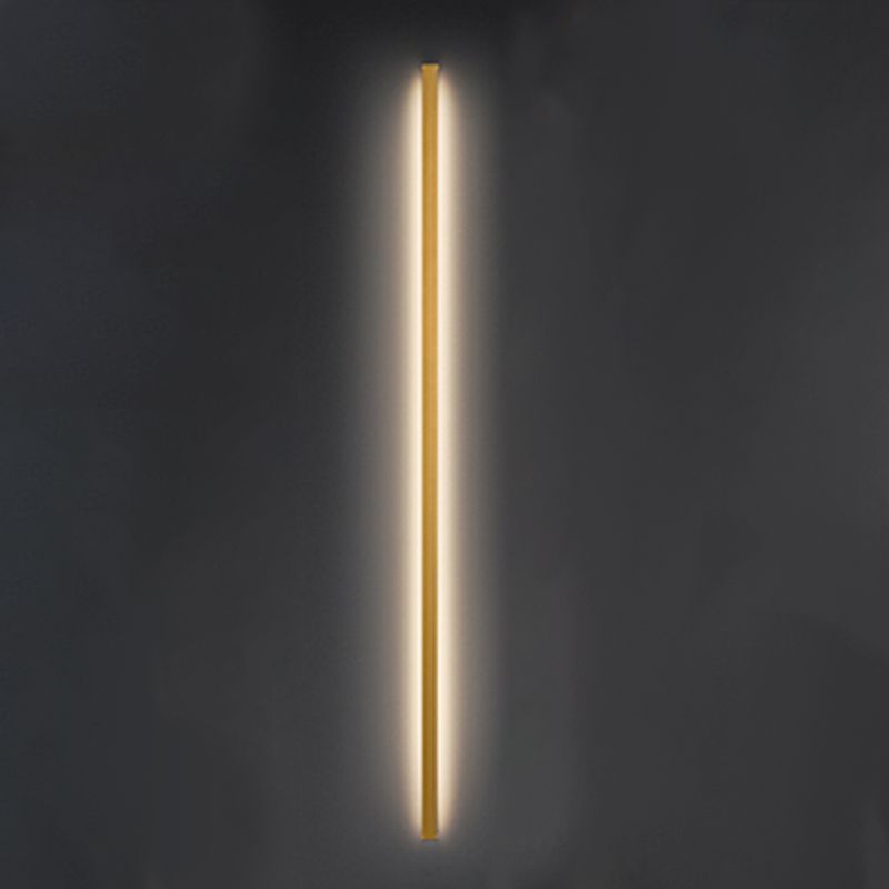 Moderner Stil linearer Wandleuchten Metall 1 Licht Wandleuchte Leuchten
