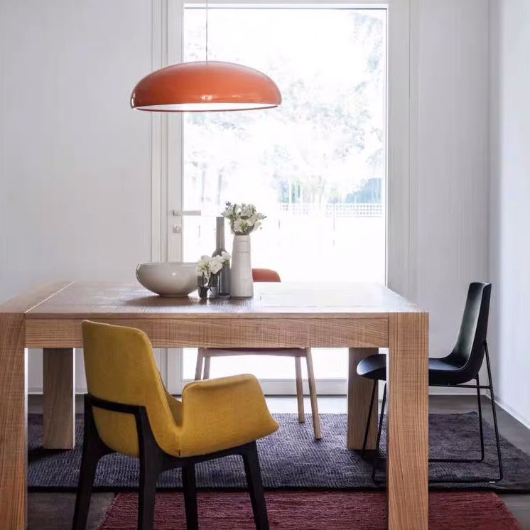 Norde a cupola in stile macuonno a cupola a cupola, illuminazione in alluminio lucido in alluminio per sala da pranzo