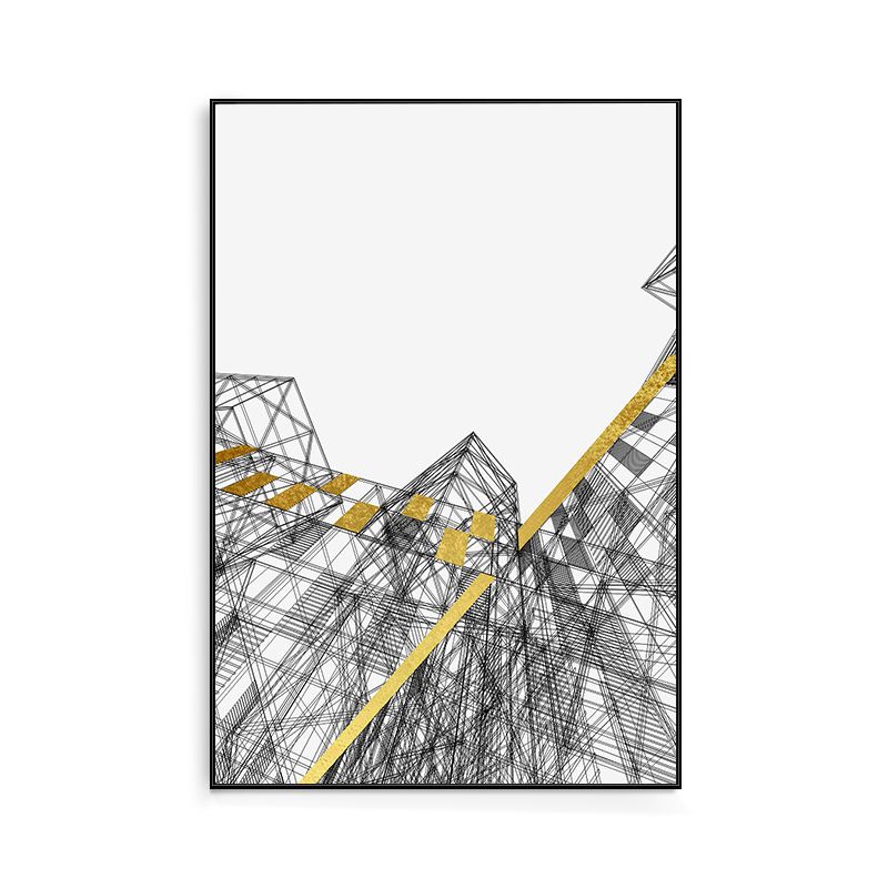 Soft Color Modern Style Canvas High-Rise Art for Dining Room, Multiple Sizes Options
