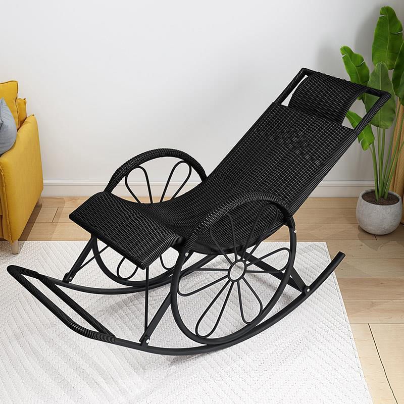 Modern Style Rattan Rocking Chair Indoor Rocking Chair for Break