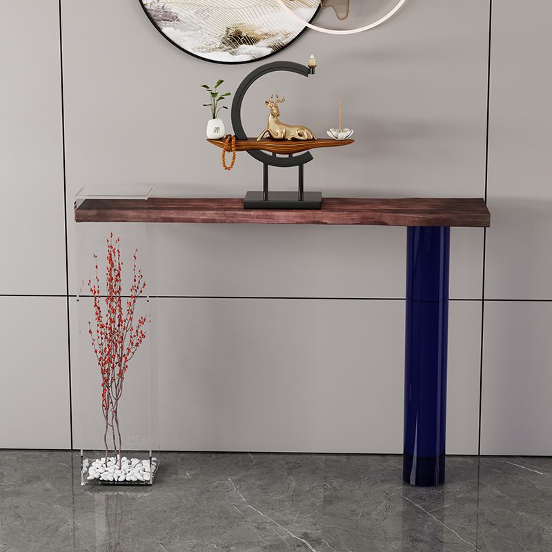 Contemporary Rectangle Shape Console Table Wooden Console Sofa Table