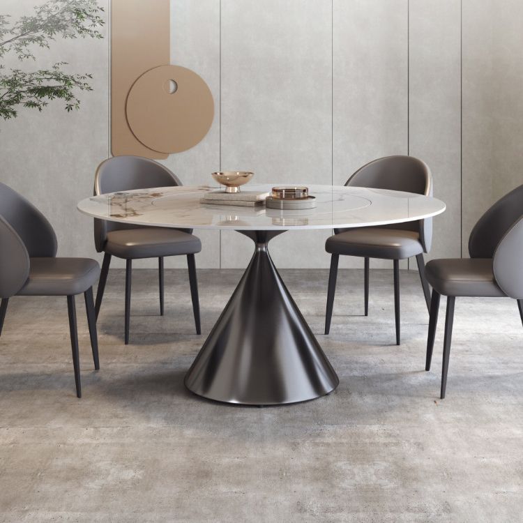 Contemporary 1/4/5/7 Pieces Dining Set Round Dining Room Table Set