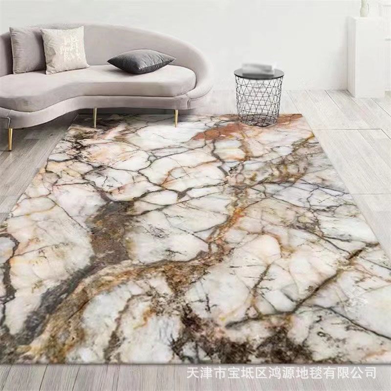 Roze abstract print tapijt polyester modern tapijt wasbaar wastidee vloerkleed voor woonkamer