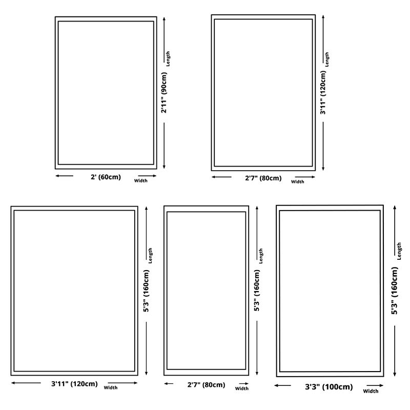 Minimalist Rug Nordic Geometric Area Carpet Washable Rug for Living Room, Home Decor