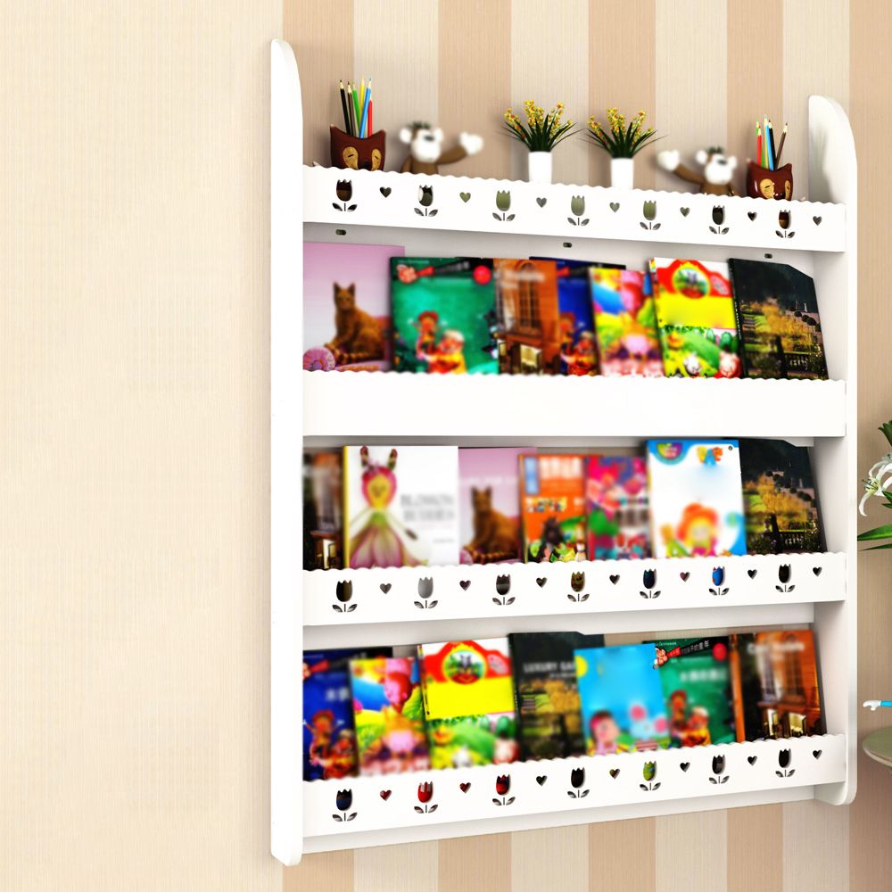 Zeitgenössische Wandeinheit Bücherregal Fest und hergestelltes Holzbuchhandel