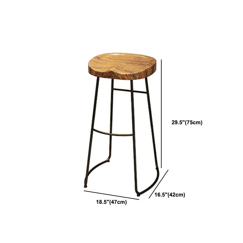 Industrial Rectangle Pub Table Set 1/2/4/7 Pieces Wooden Counter Table with Stools