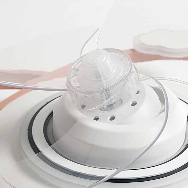 Ventilateur de plafond Light Milmalist Metal Kids Bedroom LED près du plafond lampe