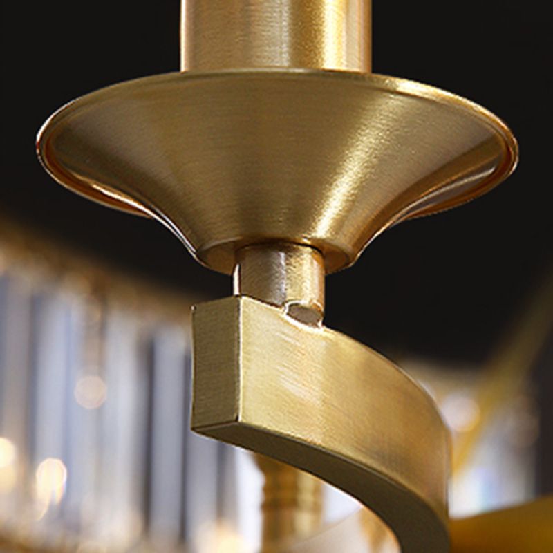 Brass Ball Shaped Wall Lighting Modern 1 Bulb Crystal Wall Mount Lamp for Bedroom