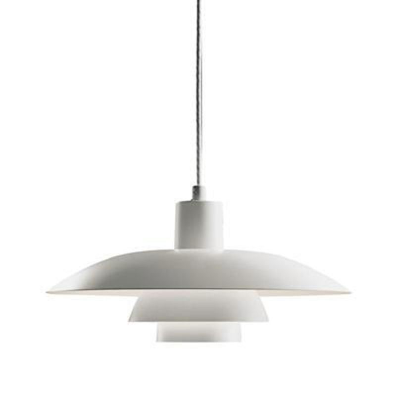 3-Tier Minimalist Hanging Light, Zinc Single-Bulb Hanging Lamp for Dinner Table