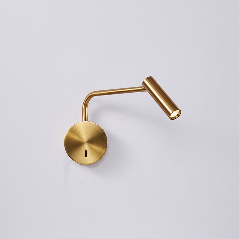Modern Minimalist Style Reading Wall Light Metal 1 Light Reading Wall Lamp for Bedroom