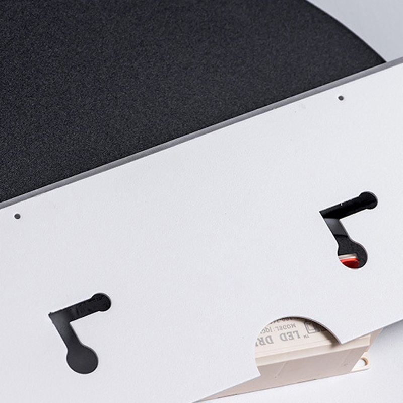 Iluminación de pared de sombra redonda de metal lámpara de pared de luz simple moderna