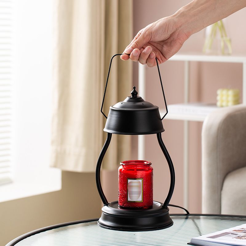 Stile moderno lampada da tavolo a forma unica in metallo una luce da tavolo leggera
