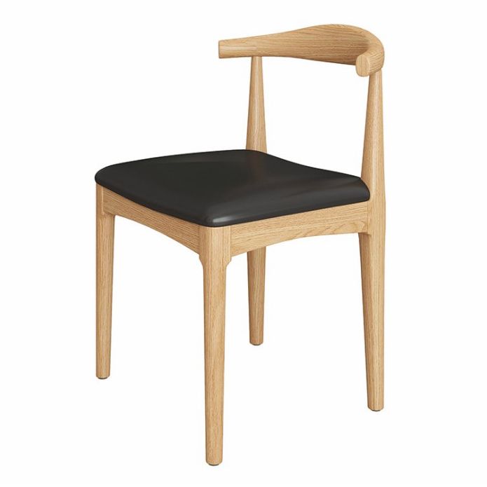 Minimalist Style Traditional Height Dining Set with Rectangle Shape Table and 4 Legs Base