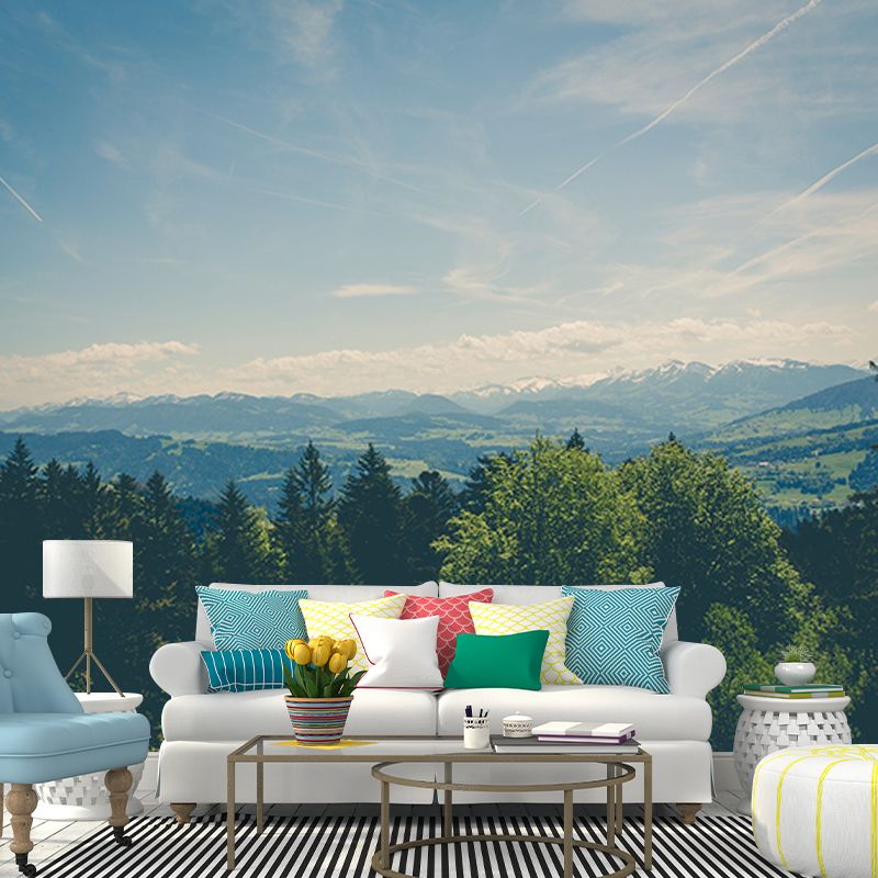 Forest Environmental Wall Mural Wallpaper Sitting Room Wall Mural