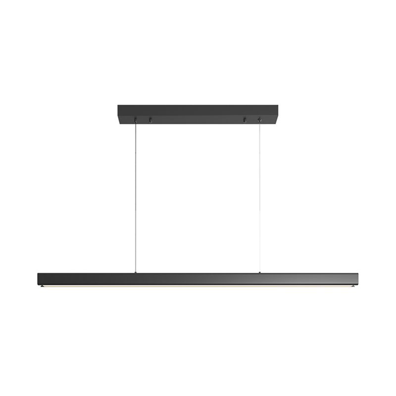 Luz Led Island Lighture Nordic Modern Style Comedor Rectángulo Luz de colgante