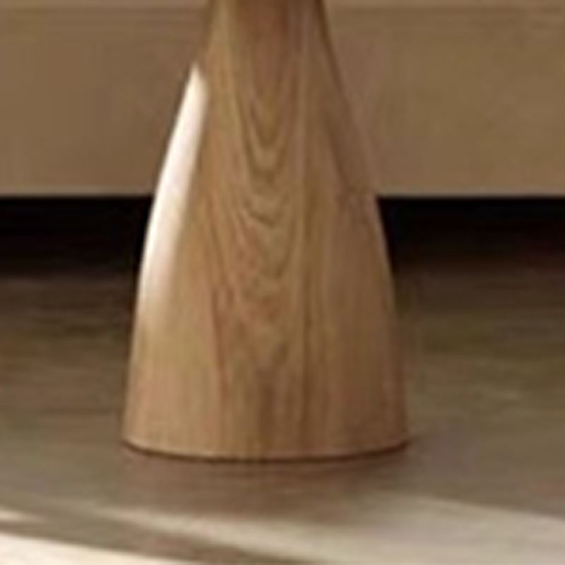Rectangle 3 Legs Dining Table Medieval Modern Style Pine Wood Table for Kitchen