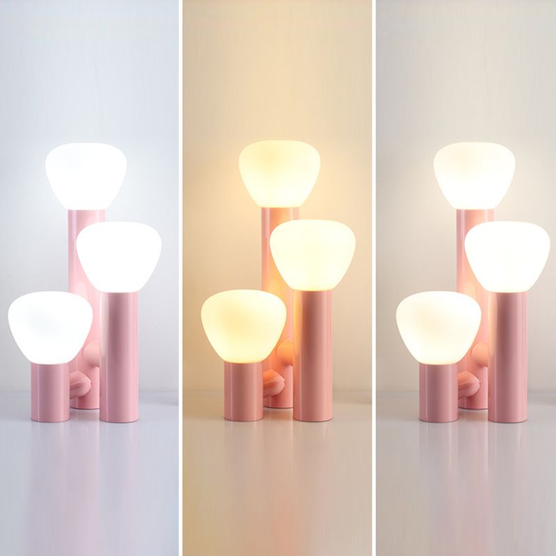 Geometry Table Lamps Modern Style Metal 3-Light Table Lights for Bedroom