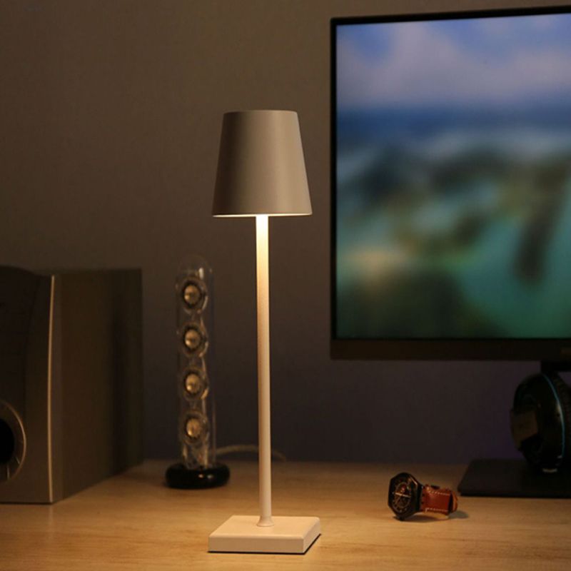 Macaron LED Table Lamp Modern Chargeable Desk Light for Living Room