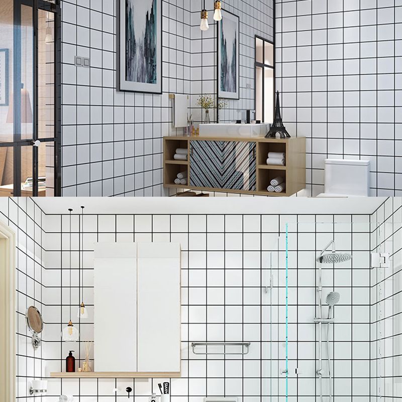 Modern Peel and Stick Tile Bathroom Single Tile Peel and Stick Tile