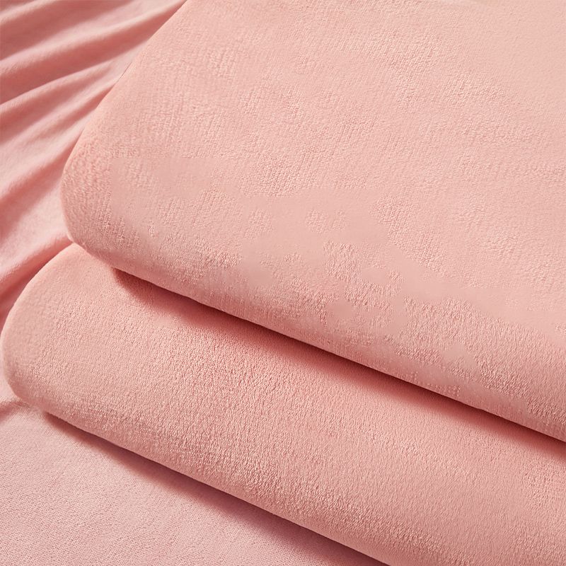 Flannel Fitted Sheet Modern Elegant Super Soft Bed Sheet Set