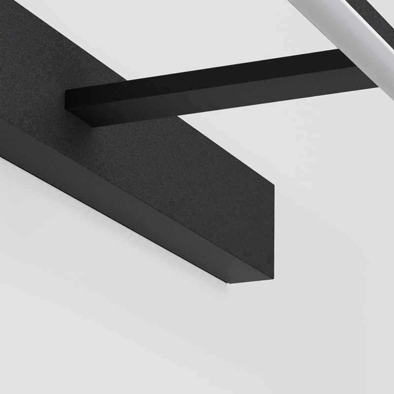 Minimalist-Style Strip Wall Sconce Lighting Metal LED Bathroom Sconce Light Fixture