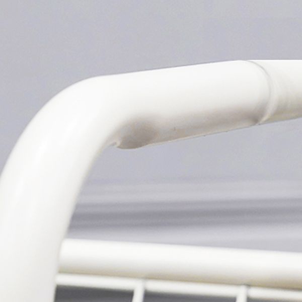 Contemporary Style Bookshelf White Bookcase for Home Office Study Room