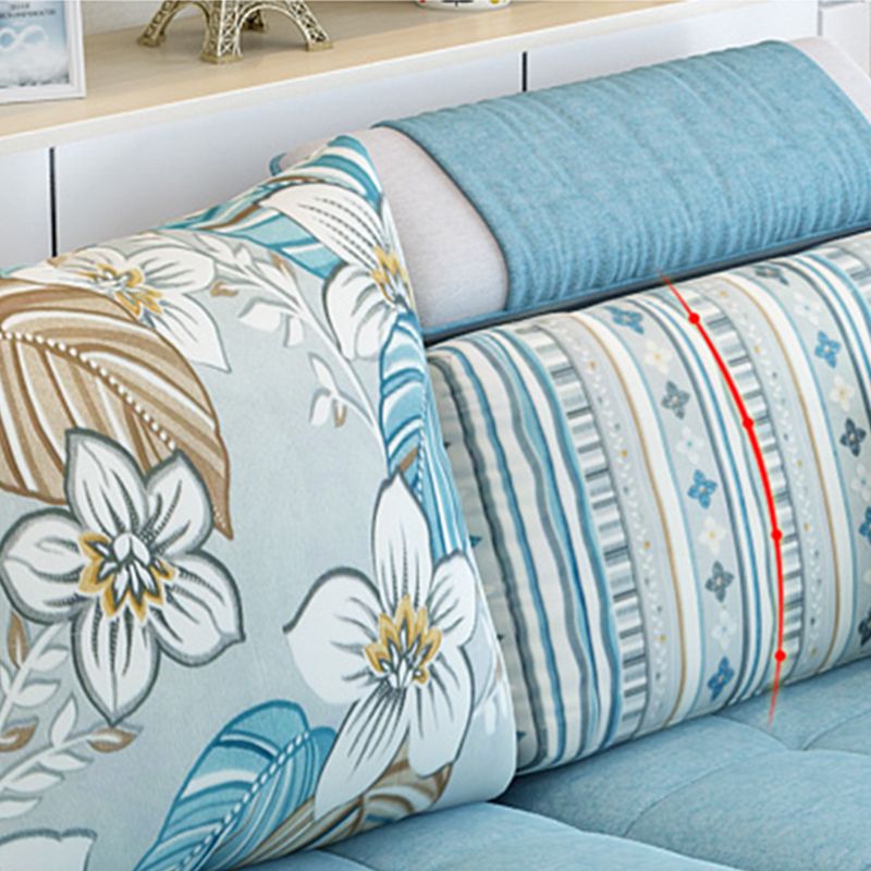 Modern Square Arm Sectionals 106.3"L x 57"W x 35.43"H High Back Sofa with Storage