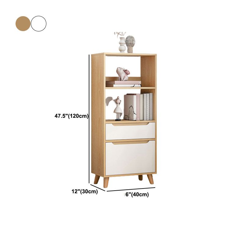 Contemporary Rectangle Standard Chest with Drawer Wood Cutouts