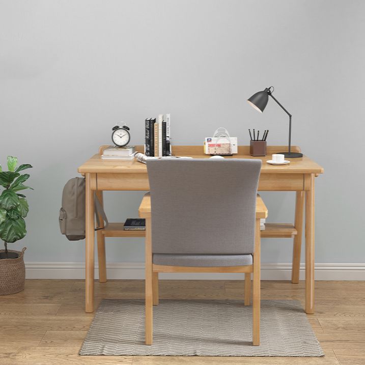 Fauteuil de salle à manger en bois de style contemporain, chaises latérales de cuisine d'intérieur de 18 pouces de large