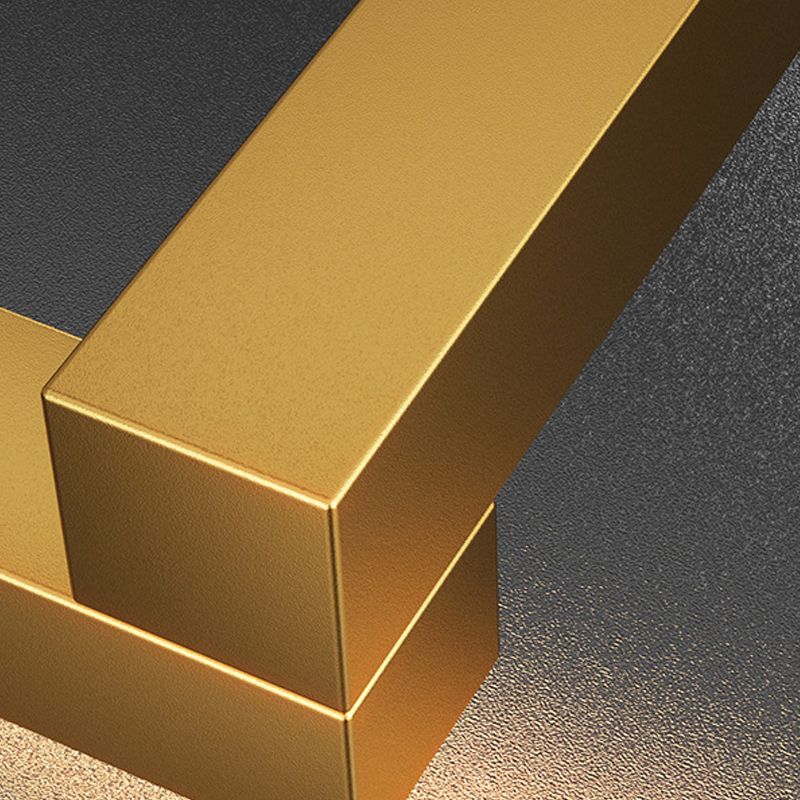 Style de style aluminium Aluminium Géométrie à la luminaire LED PROSDE LED avec ombre acrylique