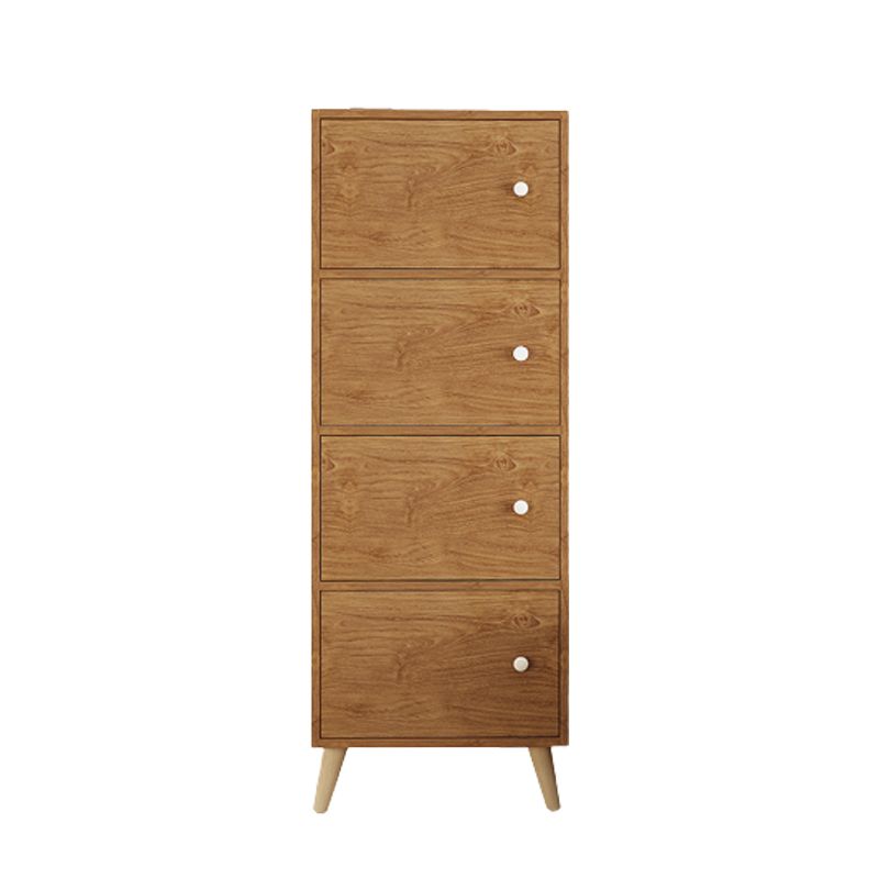 Contemporary  Rectangle Accent Cabinet 9.44" Wide Wooden Storage Cabinet