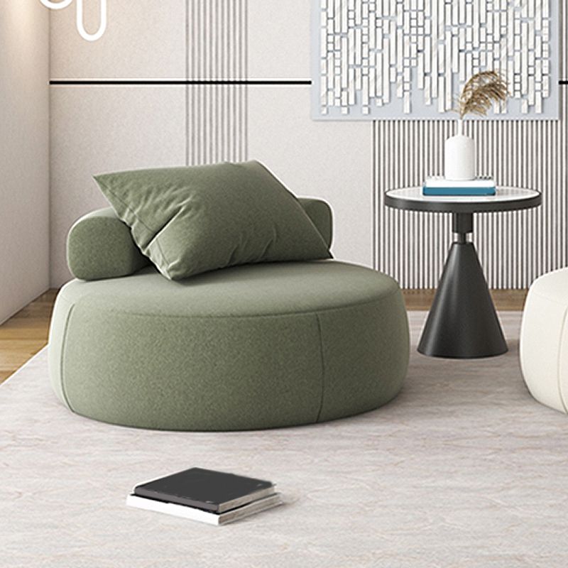 Faux Leather Chair Armless Solid Wood Frame Chair for Living Room