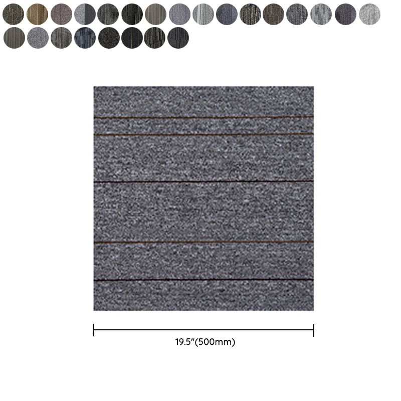 Modern Carpet Tiles Self Adhesive Level Loop Fire Resistant Tiles and Carpet