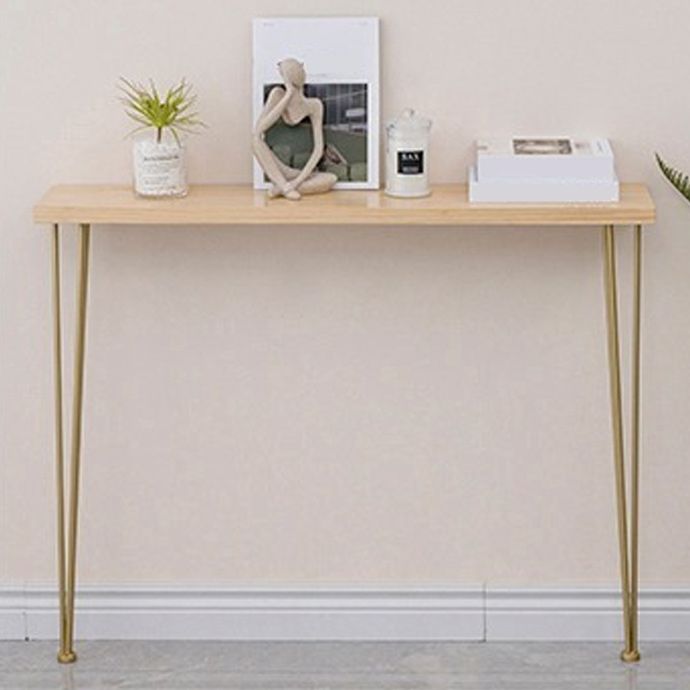 31.5 Inch Height Console Table Solid Wood Contemporary Console