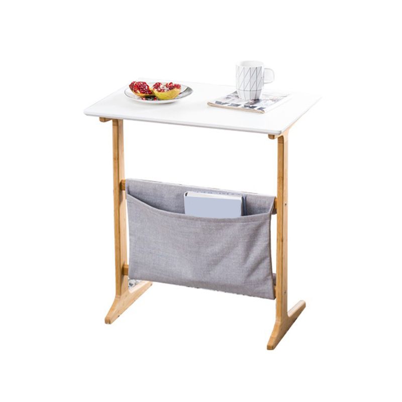 Modernistic Corner Table Rectangular Side Table for Living Room