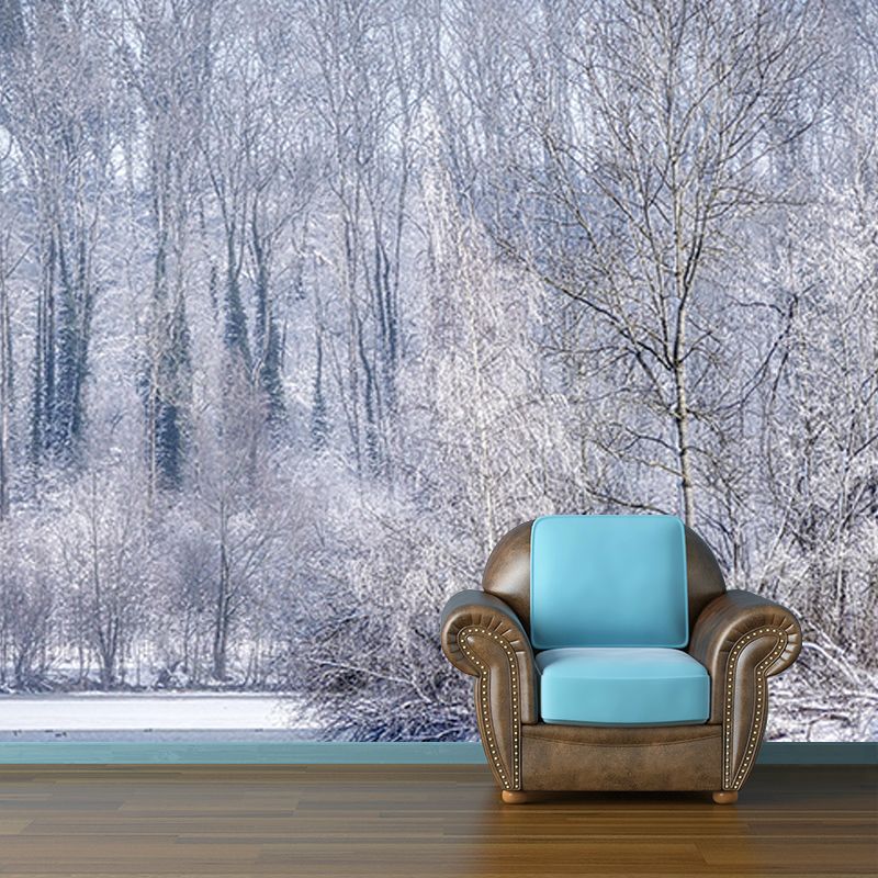 Wall Art Contemporary Forest Photography Wall Mural Wallpaper Dining Room