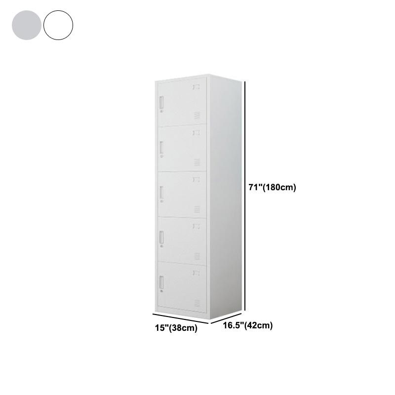 Contemporary Hinged Wardrobe Closet Steel Wardrobe Cabinet for Home