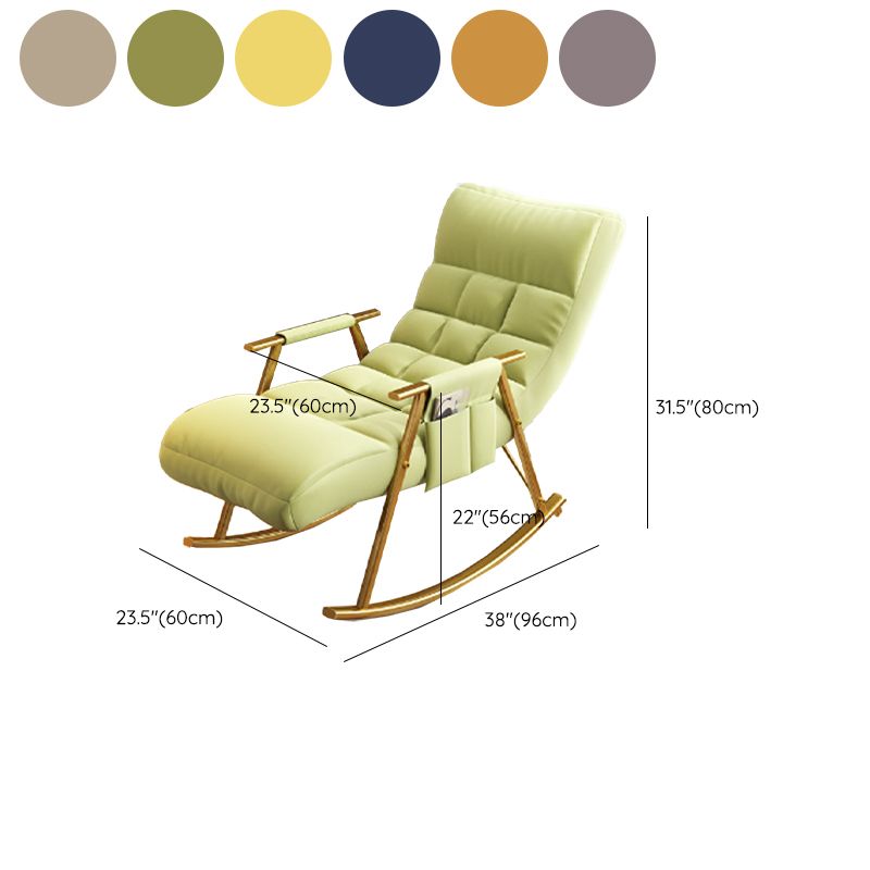 Balcony Leisure Small Household Rocking Chair Home Adult Reclining Chair