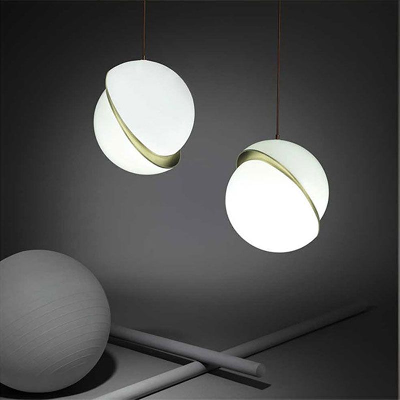 Blanc en acrylique à balle PENDANT