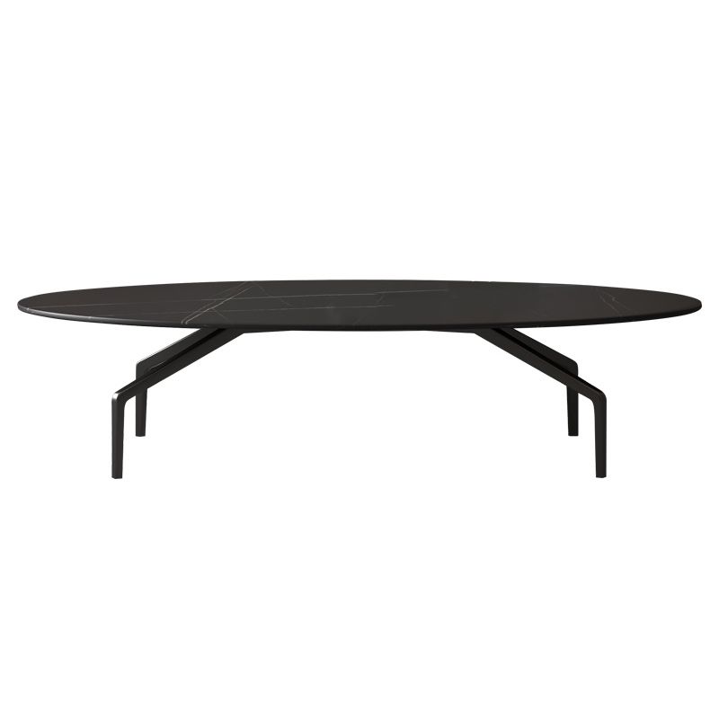 Glam Slate Coffee Cocktail Table  4 Legs Cocktail Table for Living Room