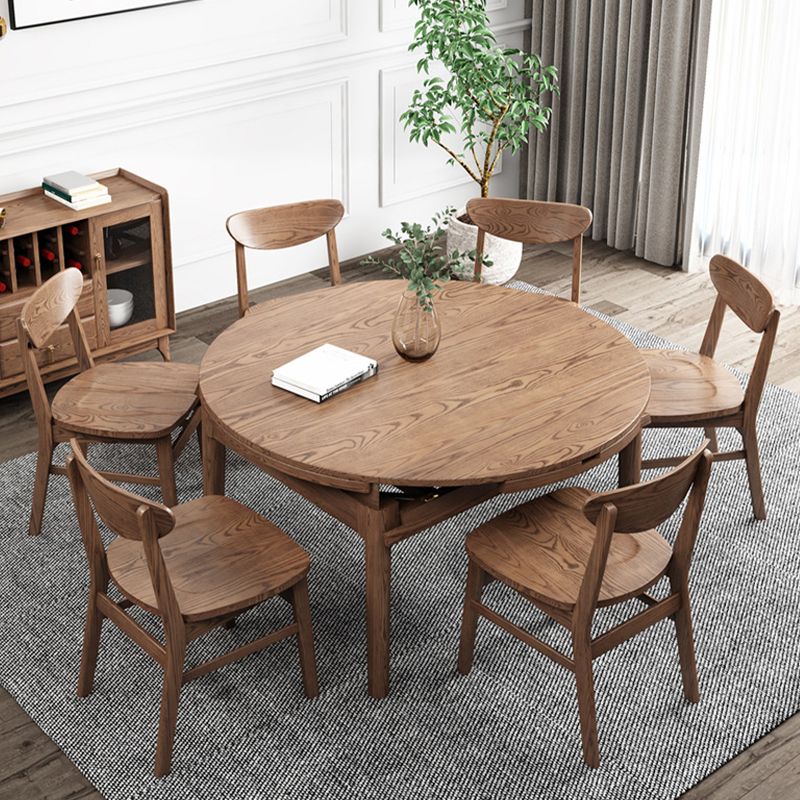 Modern Side Chair Solid Wood Indoor Dining Chair for Living Room