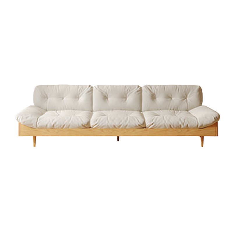 Armloses Sofa loser Rücken 35 "W Tufted Modern Sofa für Wohnzimmer