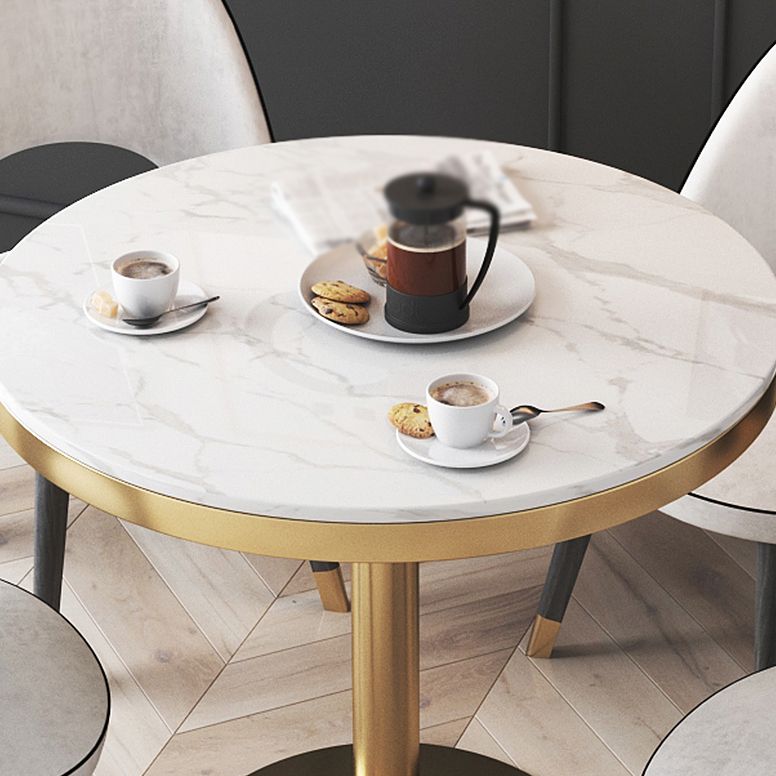 Juego de comedor de mármol moderno 1/2/5 Piezas Set de muebles de comedor/Artículos separados