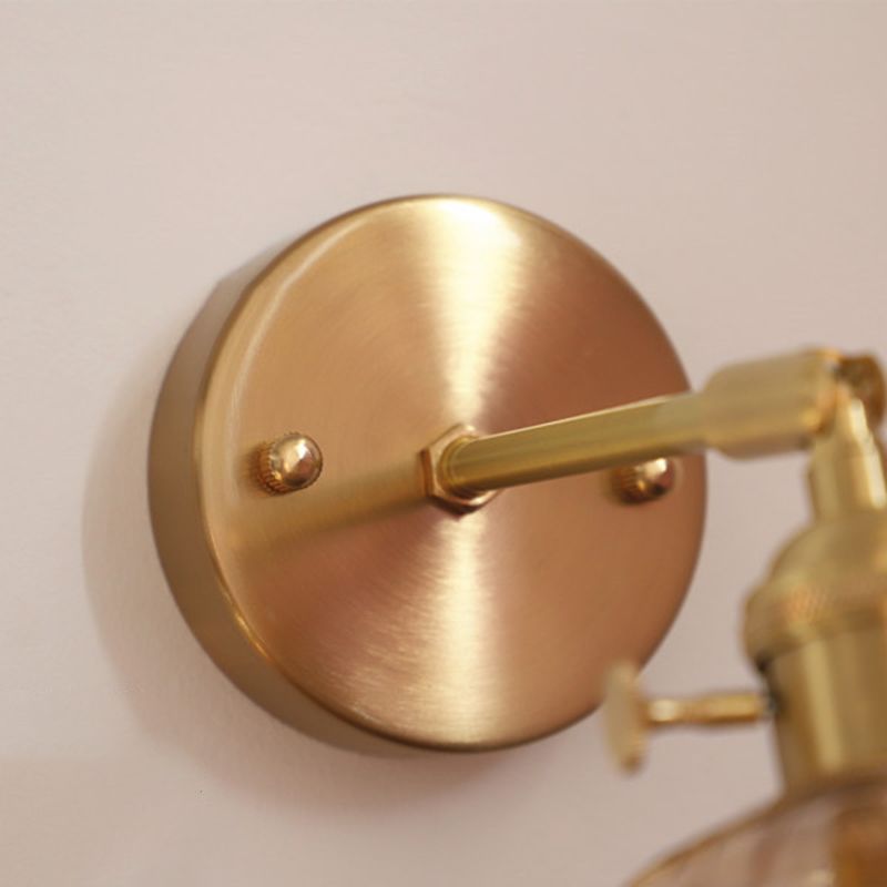 Geometrische Wandleuchten Industrielle Wandleuchten Metall 1 Leichte Leuchten für das Wohnzimmer