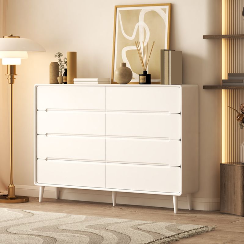 Wooden Storage Chest Dresser Modern Storage Chest with 8 Drawers