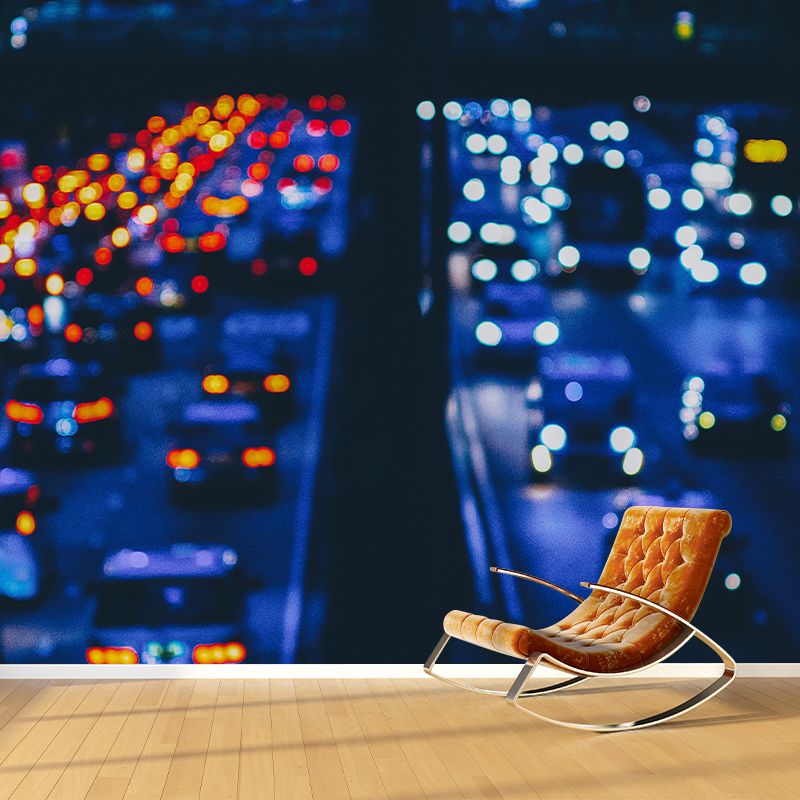 Photography Wall Mural Wallpaper Traffic Sitting Room Wall Mural