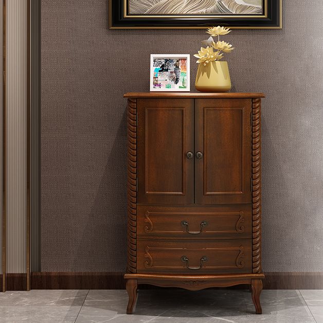 Traditional Storage Chest Solid Wood Dresser with 2/3/5 Drawers