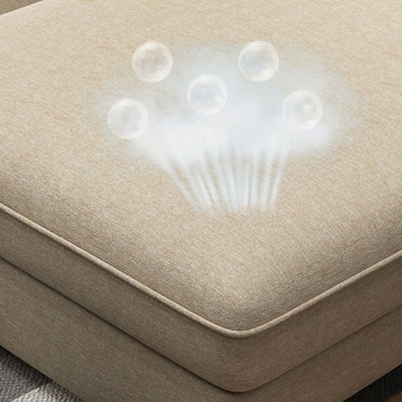 Braccio top cuscino casual sezionale 37,4 "h cuscini rimovibili e chaise