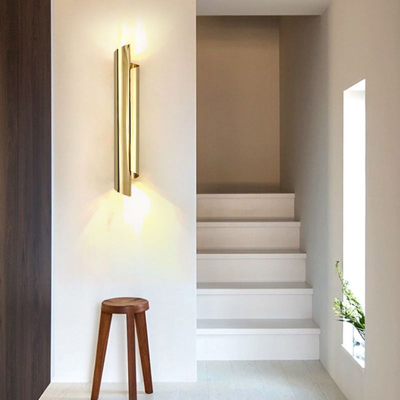 Gewikkelde muurverlichting armatuur eigentijdse stijl metalen wand gemonteerd verlichtingsarmatuur