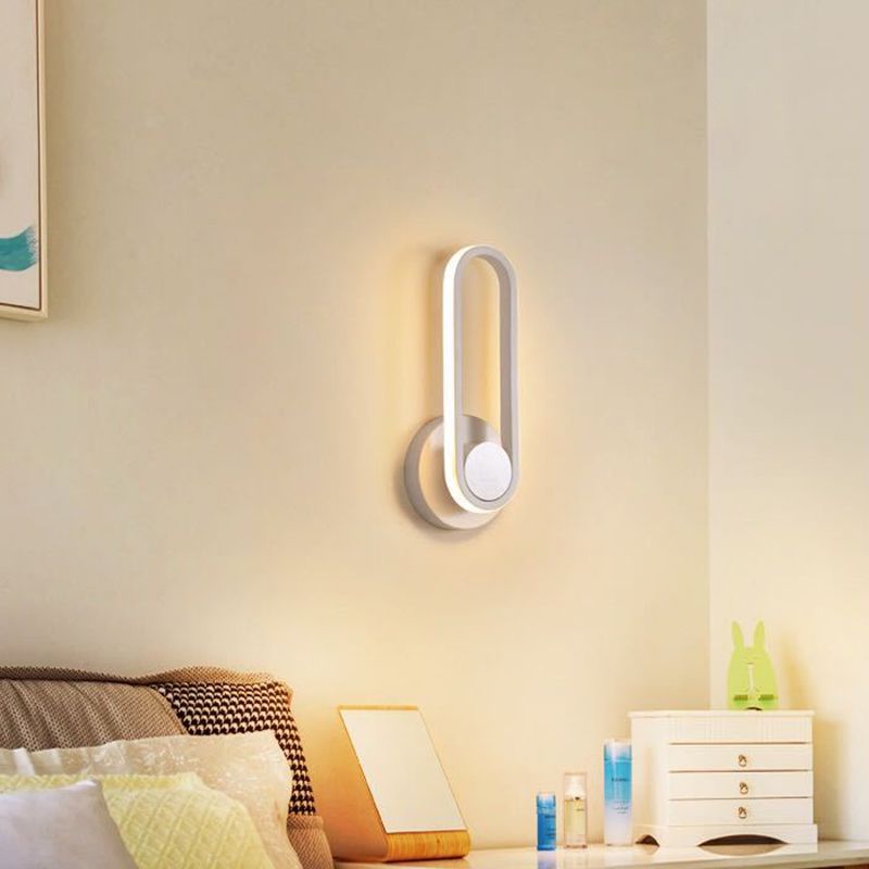 Geometric Wall Lighting Ideas Modern Metal 1 Light Wall Mount Lamp